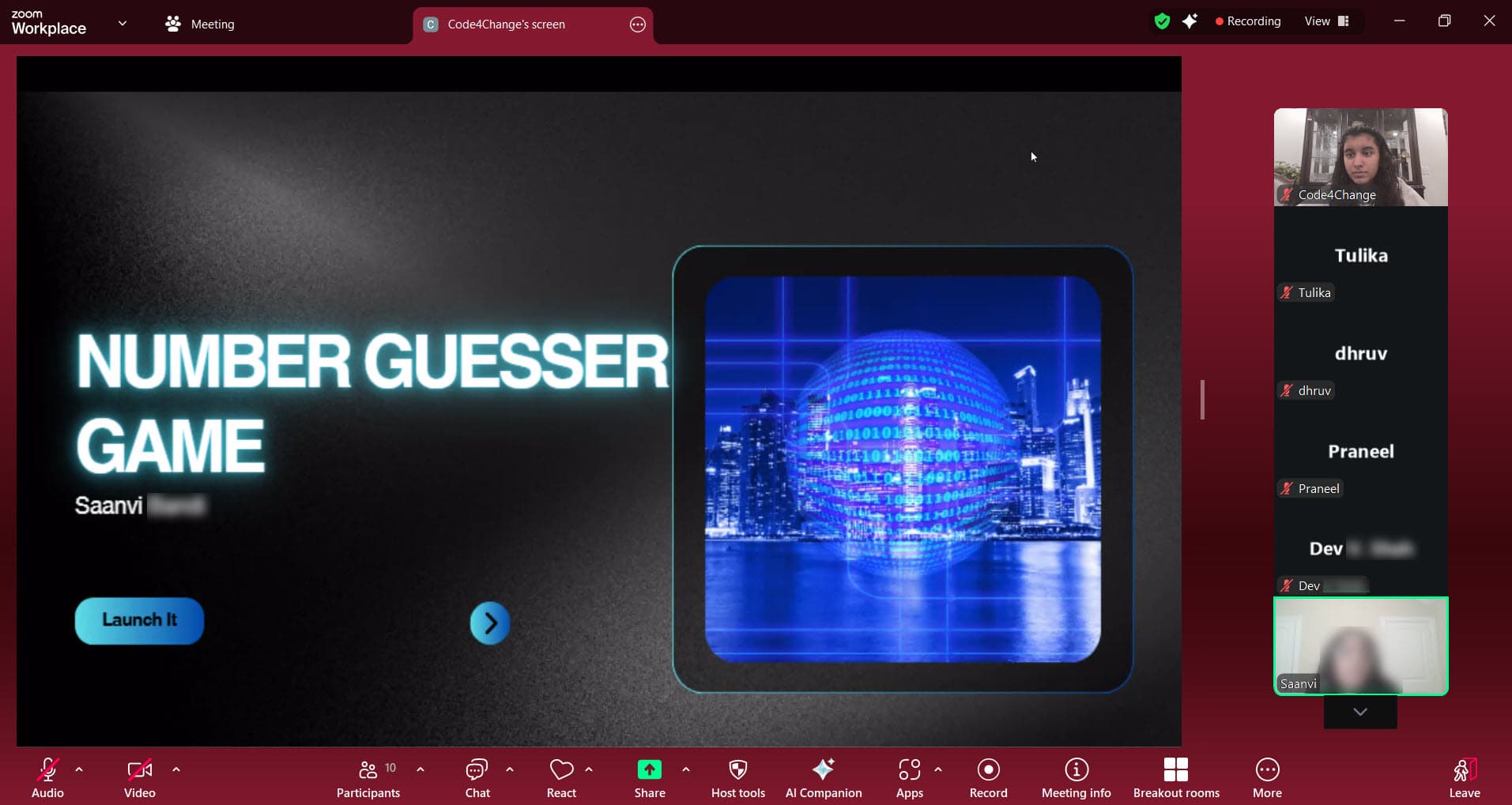 Number Guesser Project Presentation