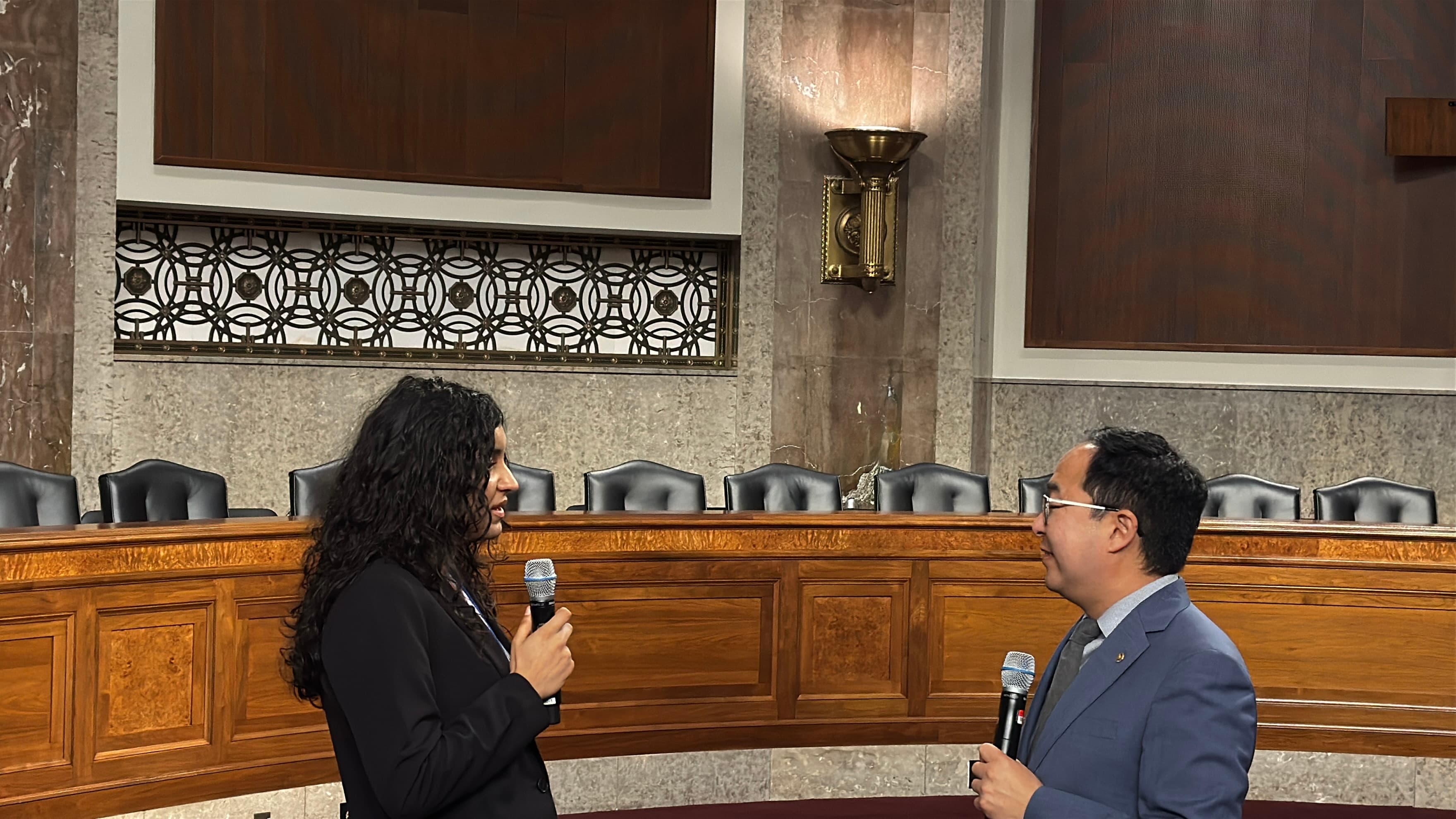 Discussion with Senator Andy Kim